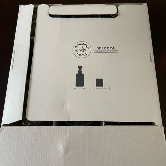 Bormioli Rocco Selecta 7 Piece Whiskey Set 1 Decanter And 6 Lowball Glasses - Picture 4 of 14